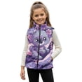 thumbnail image 1 of Pzuqiu Koalas Girls Sleeveless Vests Lightweight Soft Full Zip Winter Sleeveless Jacket with Pockets Personalized Wind Proof Casual Clothes for Girls 4T for Everyday Wear, 1 of 7
