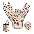 thumbnail image 1 of Pzuqiu Ladybug Daisy Pets Dog Car Seat Cover for Back Seat Waterproof Scratchproof Dogs Seat Covers Protection Against Dirt, Pet Fur with Adjustable Bandanas Garbage Bag, 1 of 6