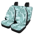 thumbnail image 1 of Pzuqiu Leaves Car Seat Covers Full Set Breathable Front and Rear Seat Cover Set Non Slip Polyester Car Seat Cover Sets Fit for Trucks Cars, 1 of 10