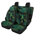 thumbnail image 1 of Pzuqiu Mandala Frog Auto Seat Covers Full Set Front Seats and Rear Bench Cover Protector Breathable 4 Pack Vehicle Seat Protector Universal Fit Most Cars,SUV, Trucks, 1 of 7