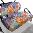 thumbnail image 1 of Pzuqiu Mandala Golf Cart Seat Covers Washable, Breathable, Suitable for Outdoor, Fit for Club Cars, 1 of 9