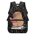 thumbnail image 1 of Pzuqiu Math Capybara Kids Backpack for Back to School Adjustable Padded Straps Large Capacity 17 Inch Elementary Middle School Bookbag for Kids Ages 6-14 Ideal for Daily Use, 1 of 7