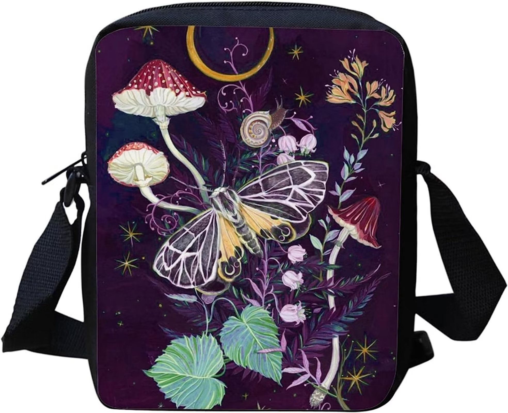 Pzuqiu Butterfly Handbag and Wallet Set
