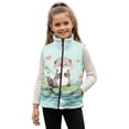 thumbnail image 1 of Pzuqiu Otter Kids Zip Up Vest Casual Clothes for Boys 4T Comfortable Soft Warm Lightweight Winter Coat with Pocket Sleeveless Fall Outfits Fashion Clothing for Young Boys, 1 of 7