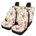 thumbnail image 1 of Pzuqiu Paw prints Car Seat Covers Fashion, for Sedan Seats SUV Seats Front Seats Suitable for most Cars Trucks, 1 of 10