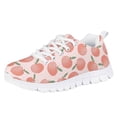 thumbnail image 1 of Pzuqiu Peach Tennis Shoes for Girls Size 2 Breathable Kids Running Sneakers Lightweight Athletic Walking Shoes Comfortable, 1 of 5