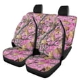 thumbnail image 1 of Pzuqiu Pink Tree Camo Pattern Car Seat Covers Full Set Breathable Front and Rear Seat Cover Set Anti-Slip Interior Accessories Interior Decor, 1 of 10