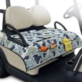 thumbnail image 1 of Pzuqiu Quilted Camo 2-Person Golf Cart Seat Cover with 4 Pockets | Non-Slip Universal Protector for Outdoor Golfing, 1 of 9