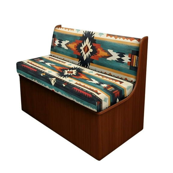 Pzuqiu RV Dinette Cushion Covers Aztec Print Camper Cushion Slipcovers Washable Comfortable Stretch Fabric for RV Camper Car Bench Seats