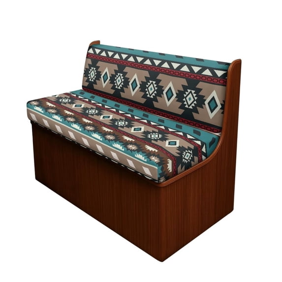 Pzuqiu RV Dinette Cushion Covers Soft Washable RV Dinette Seat Covers Replacement Sofa Cushion Slipcovers for Camper Car Bench Seats, Ethnic Style