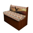 thumbnail image 1 of Pzuqiu RV Dinette Cushion Covers Stretchable Loveseat Sofa Furniture Protector Elastic Camper Cushion Slipcoversfor RV Camper Car Bench, Aztec Eagle, 1 of 7