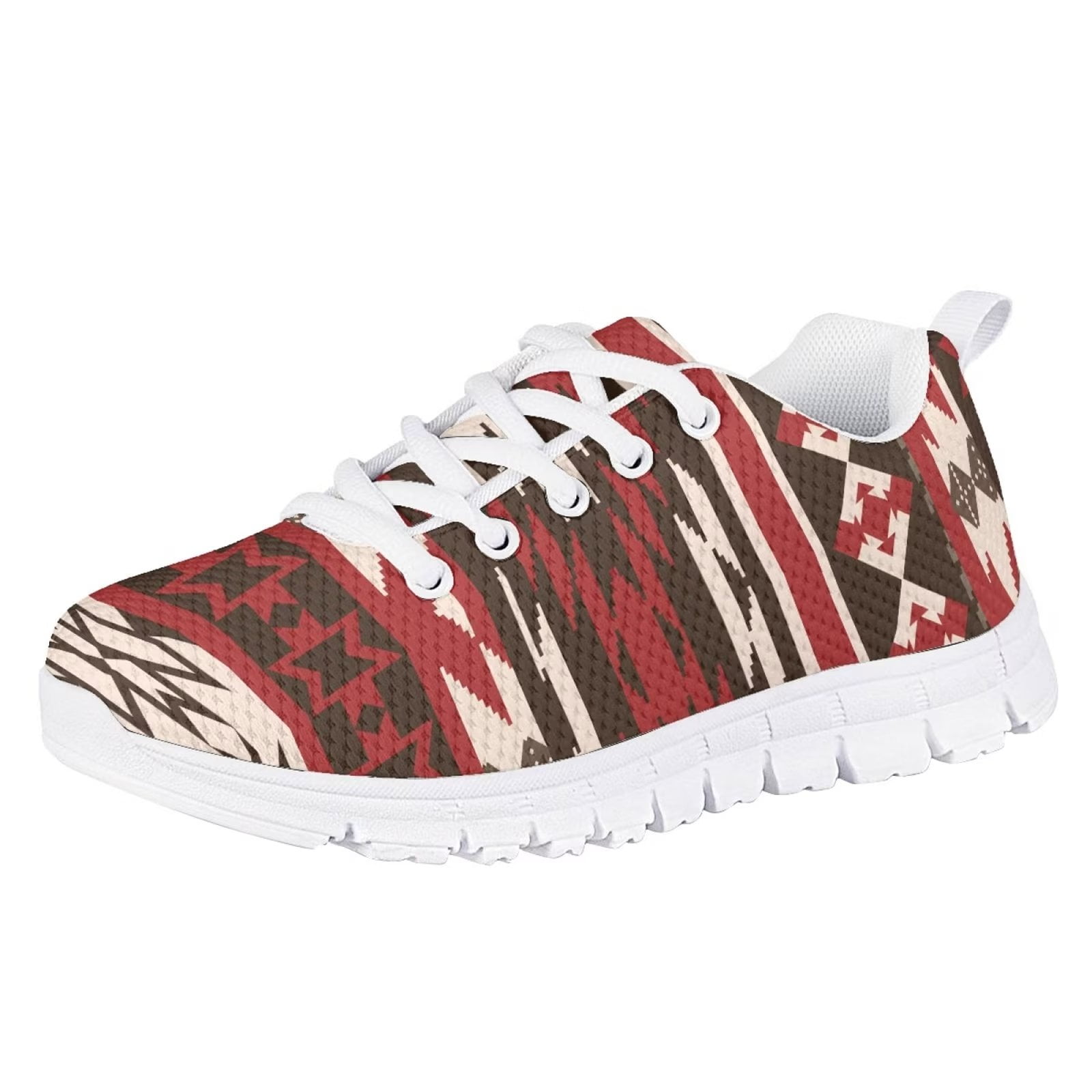 adidas gazelle silver green womens Native Tribal Aztec Pattern Print Walking Shoes