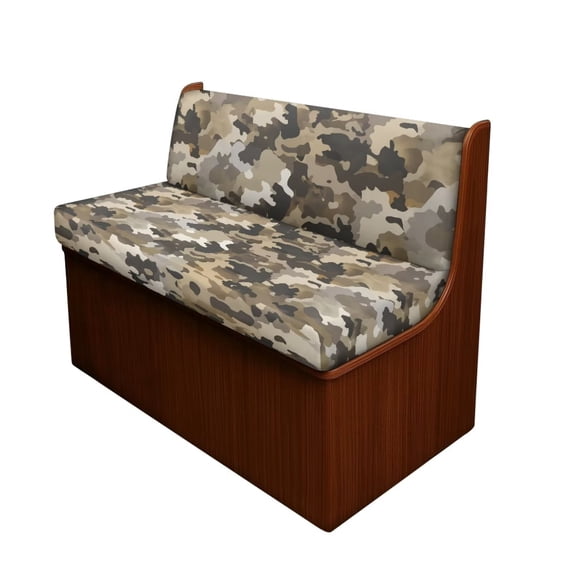 Pzuqiu Rv Dinette Cushion Covers Camper Dinette Booth Seat Covers Stretch Cushion Slipcovers for RV Camper Car Bench Seats, Camo Pattern
