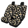 thumbnail image 1 of Pzuqiu Seat Covers for Cars Breathable Polyester, Compatible with Car Seats Sedan Seats, for Truck most Cars, Frog Floral Pattern, 1 of 10