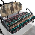 thumbnail image 1 of Pzuqiu Set of 2 Golf Cart Seat Covers Non-Slip Fit Like a Glove, Compatible with Outdoors Vehicle Golf Cart Seat Cushion Cover and Backrest Cover Sets(Horse), 1 of 9