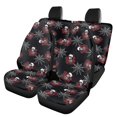thumbnail image 1 of Pzuqiu Skull Car Seat Covers Full Set Interior Front and Rear Seat Cover Set, Easy to Install, Suitable for Vehicle Seats Auto Interior, 1 of 10
