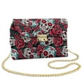 thumbnail image 1 of Pzuqiu Skull Rose Leather Crossbody Bags for Women Vintage Practical Women Leather Crossbody Bag with Chain Casual Lightness Trendy for Party and Special Occasions, 1 of 7