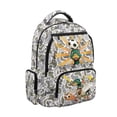 thumbnail image 1 of Pzuqiu Soccer Duck Camo 17 Inch School Bag Backpack for Boys Portable School Bookbags Large Capacity Travel Ruckpack Breathable Shoulder Bookbags Lightweight Laptop Daypack 6-8, 1 of 7
