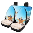 thumbnail image 1 of Pzuqiu Starfish Automotive Vehicle Cushion Full Set Car Seat Covers Interior Accessories Polyester Car Seat Covers Full Set Fit for Truck Trucks, 1 of 10