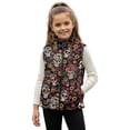 thumbnail image 1 of Pzuqiu Sugar Skull Kid Outerwear Vest 11-12 Comfortable Fashion Winter Sleeveless Jacket with Pockets Fall Outerwear Versatile Full Zip Fall Outfits Fashion Clothing for Boys, 1 of 7