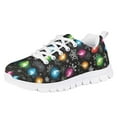 thumbnail image 1 of Pzuqiu Teen Girls Sneakers Tennis Sport Shoes Size 2 Kids Christmas Lights Athletic ShoesTeens Lace Up Shoes for Running Dance Hiking School Shoes Children Footwear Lightweight, 1 of 5