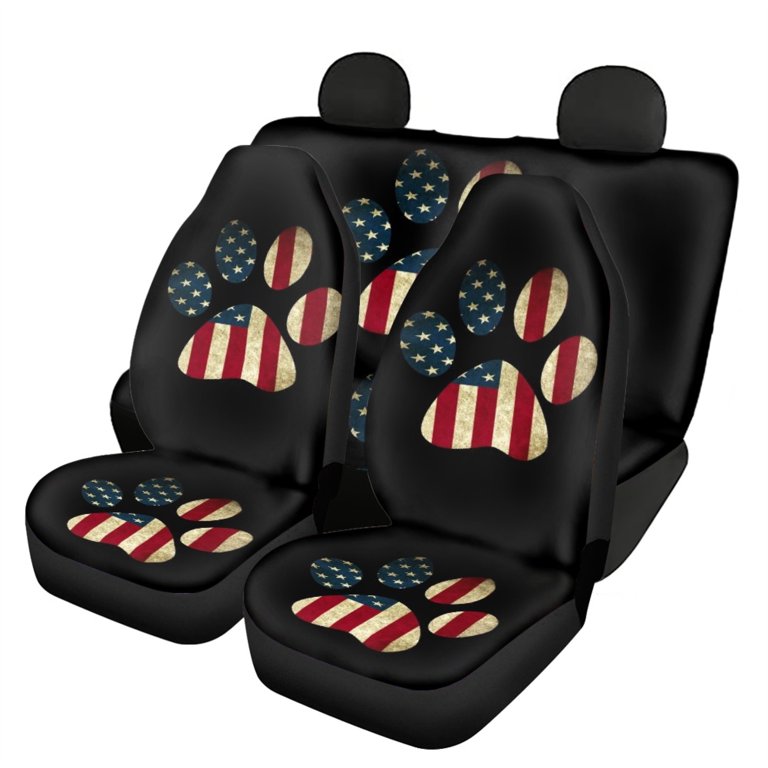 Dog paw hotsell car seat covers