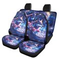 thumbnail image 1 of Pzuqiu Wolf Car Seat Covers Easy to Install Car Seat Covers Full Set Full Backrest Stretchy Breathable Fit for Trucks most Cars, 1 of 10