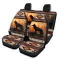 thumbnail image 1 of Pzuqiu Wolf Front and Rear Seat Cover Set Non-Slip Breathable Seat Covers for Cars, Full Set Auto Decor Compatible with Most Sedans Trucks SUV, 1 of 10