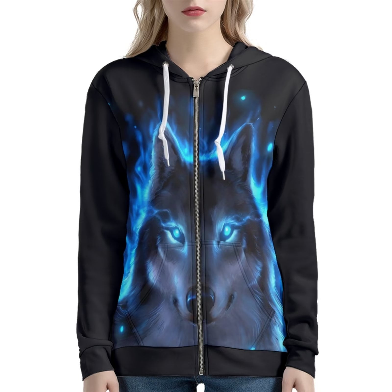 3xl top zipper hoodie