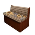 thumbnail image 1 of Pzuqiu Wood Grain Rv Sofa Cover 2Pcs Easy Install Sunflower Couch Covers for Rv Campers Full Coverage Camper Cushion Covers Booth Set Accessories for Inside, 1 of 6