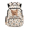thumbnail image 1 of Pzuqiu Yorkshire Terrier Dog Backpack for Kids Portable Students Schoolbags Bookbags Large Capacity Laptop Daypack with Side Pockets Lightweight Girls School Backpack Breathable, 1 of 7