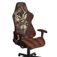thumbnail image 1 of Pzuqiu Zipper Deer Computer Chair Seat Slipcovers Comfortable Office Chairs Protector Stylish Rotating Backrest and Seat Protectors for Gaming Room Office Home Decor, 1 of 7