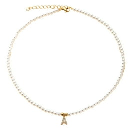 Walmart pearl choker hotsell