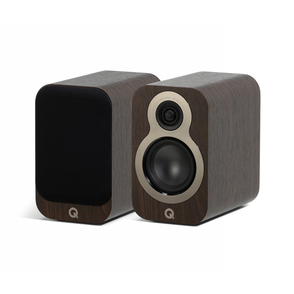 Q Acoustics 3010c Bookshelf Speakers – Claro Walnut (Pair)