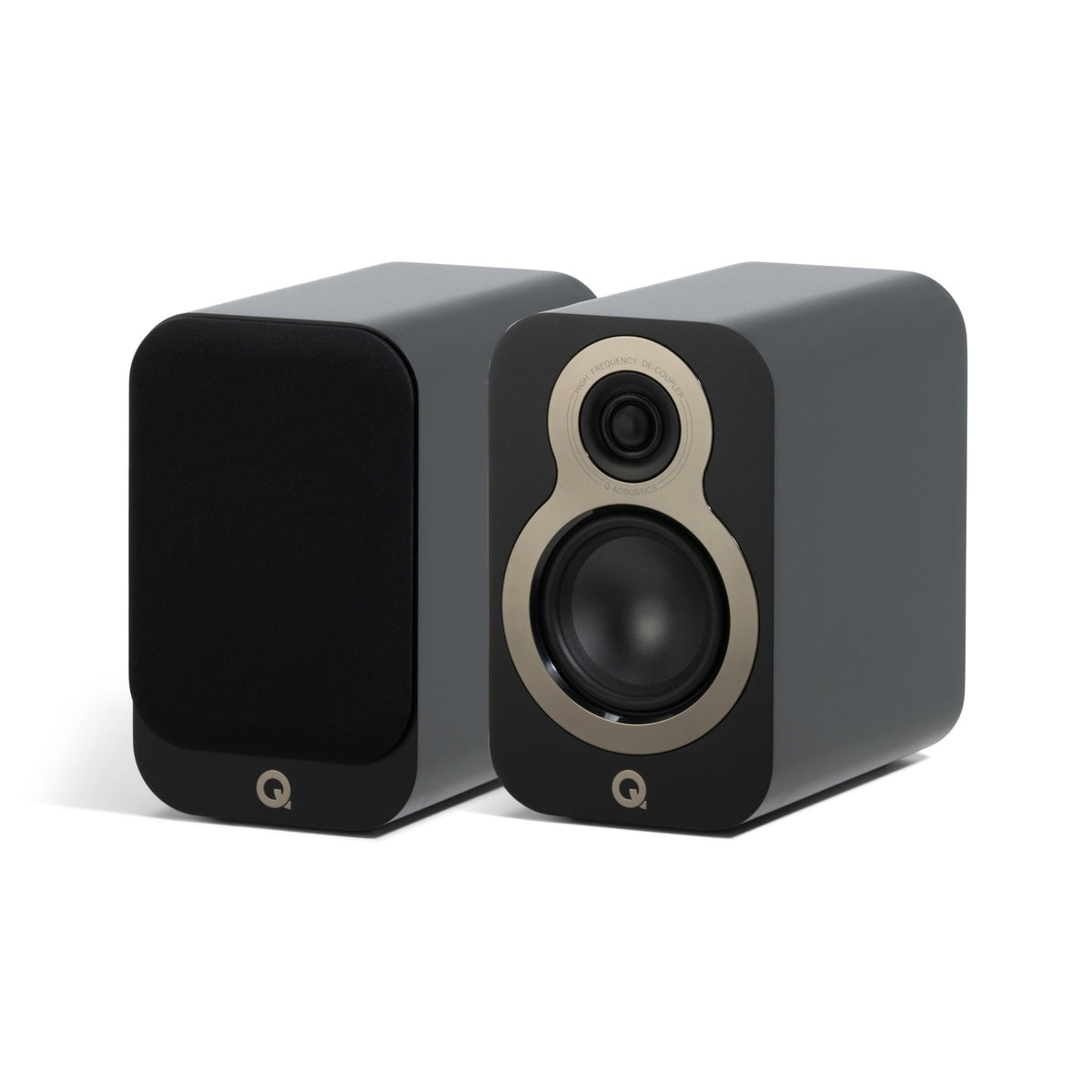 Q Acoustics 3010c Bookshelf Speakers – Satin Black (Pair)
