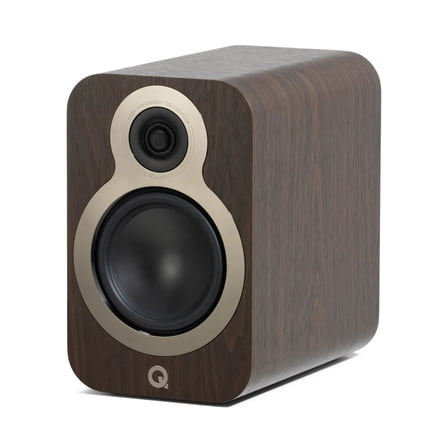 Q Acoustics 3020c Bookshelf Speakers – Claro Walnut (Pair)
