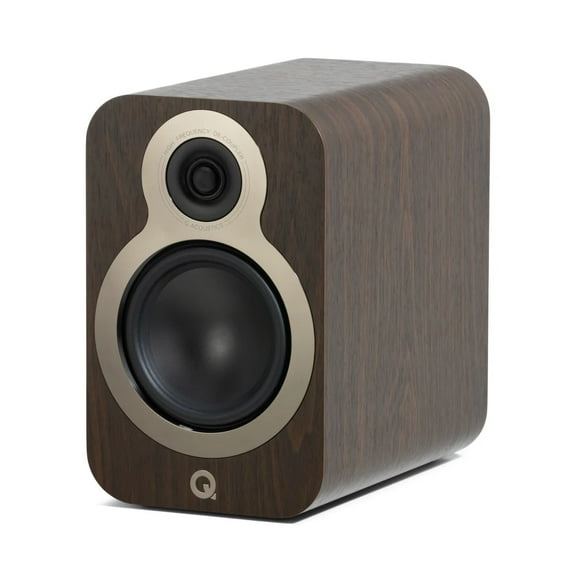Q Acoustics 3020c Bookshelf Speakers – Claro Walnut (Pair)