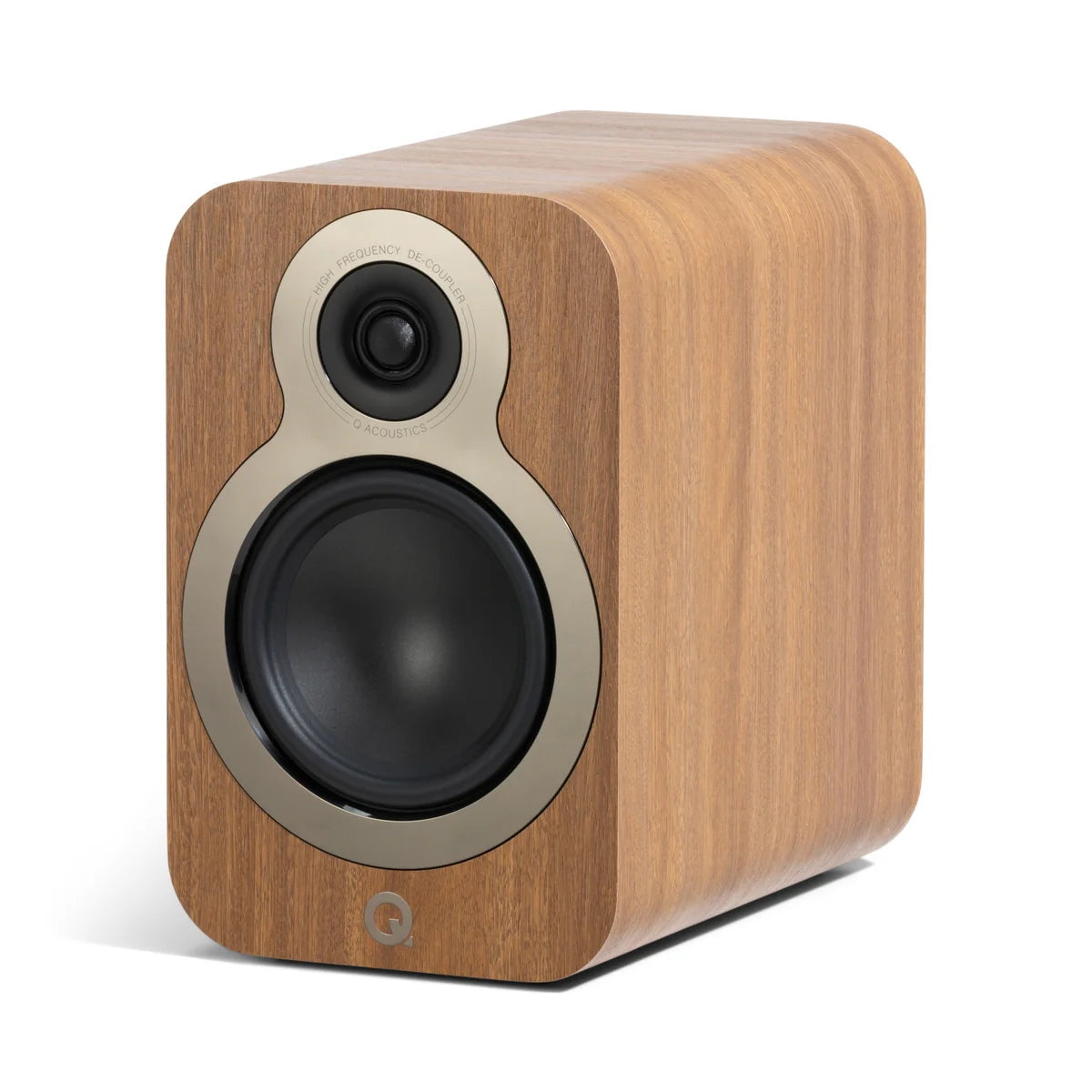 Q Acoustics 3030c Bookshelf Speakers – Pin Oak (Pair)
