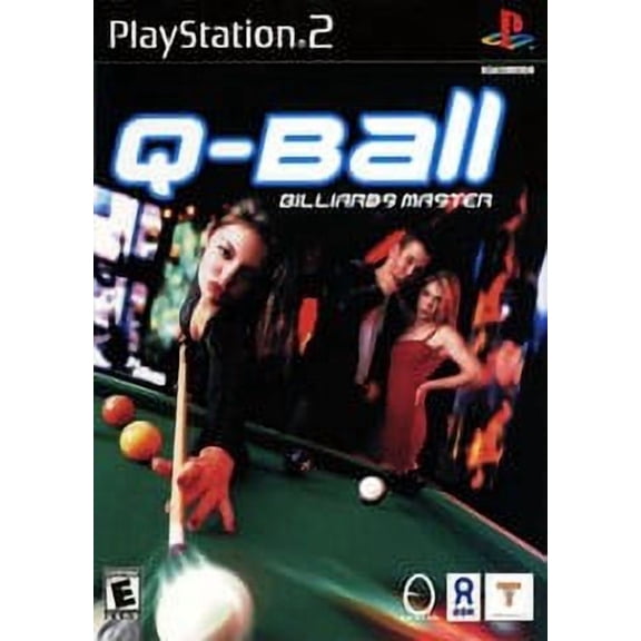 Pre-Owned Q-Ball Billiards Master Sports Game for PlayStation 2, 4 Offline Players