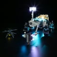 thumbnail image 1 of Q&C Lighting Led Light Kit Lighting Set Compatible With The Lego Technic Mars Perseverance Rover 42158 Building Blocks Without Lego Set, 1 of 12