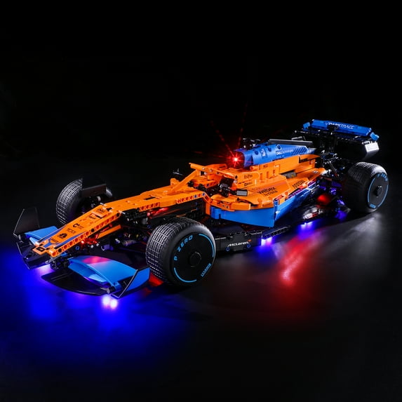 Q&C Lighting Led Light Kit Lighting Set Compatible With The Lego The Technic Car McLaren Formula 1 Race Car 42141 Building Blocks Without Lego Set