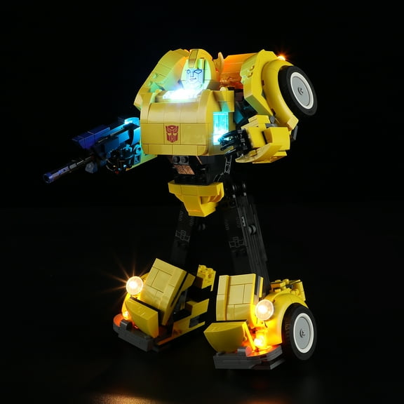 Q&C Lighting Led Light Kit Lighting Set Compatible With The Lego The Transformers Car Bumblebee 10338 Building Blocks Without Lego Set