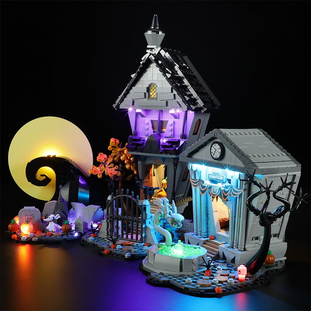 Q C Lighting Led Light Kit Lighting Set Compatible With The Lego Tim Burton S The Nightmare