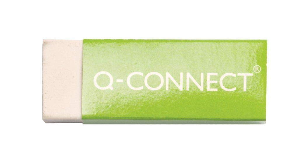 Q-Connect Plastic Eraser White (20 Pack) - Walmart.com