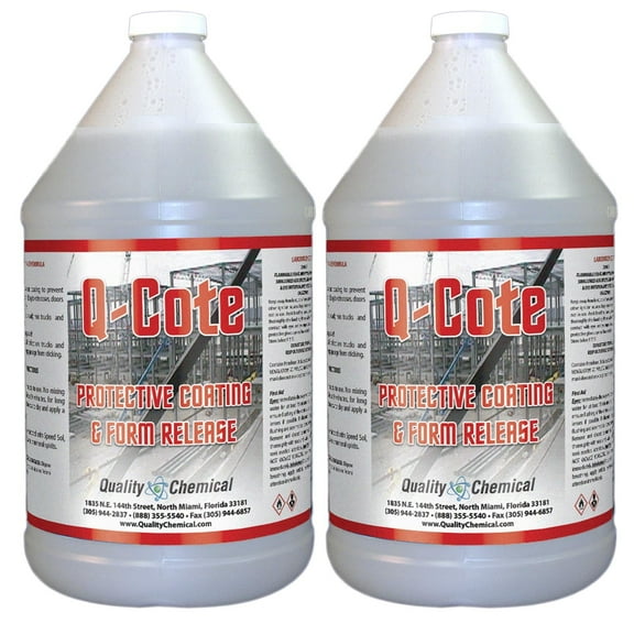 Q-Cote - Paraffin-based - Concrete Form Release Agent - 2 gallon case