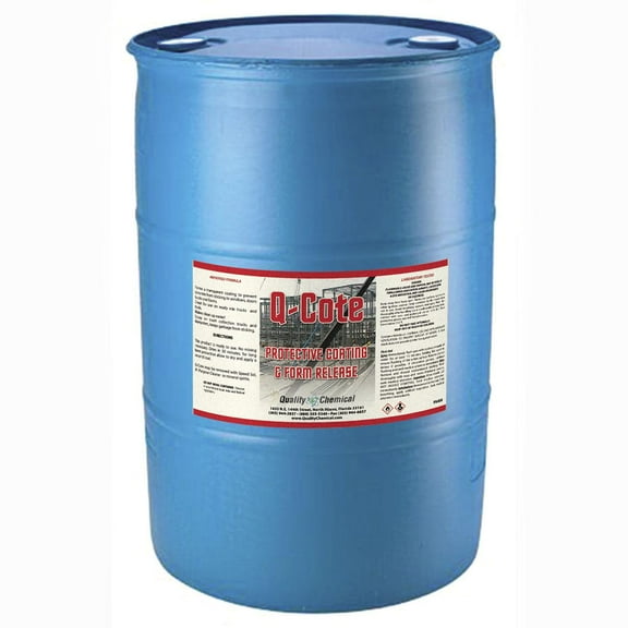 Q-Cote - Paraffin-based - Concrete Form Release Agent - 55 gallon drum