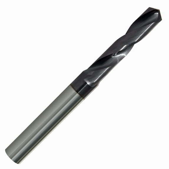 Q' Diameter APERTURE-4XD High Performance Carbide Drill, 140° 4-Facet Point, nACRo Coated, 1.328" Flute, 3.00" OAL