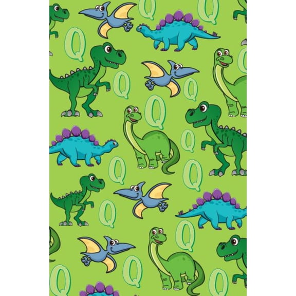 Q: Dinosaur Alphabet Practice Writing Book for Kids, (Paperback)