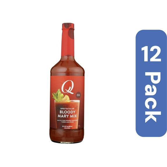 Q Drinks - Bloody Mary Mix 32 fl. oz (Pack of 12)