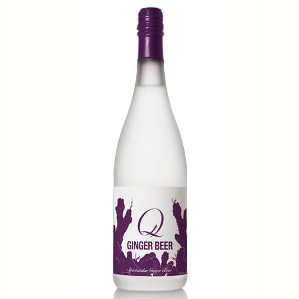 Q Drinks Ginger Beer Spectacular Ginger Beer 25.4 oz Glass Bottles